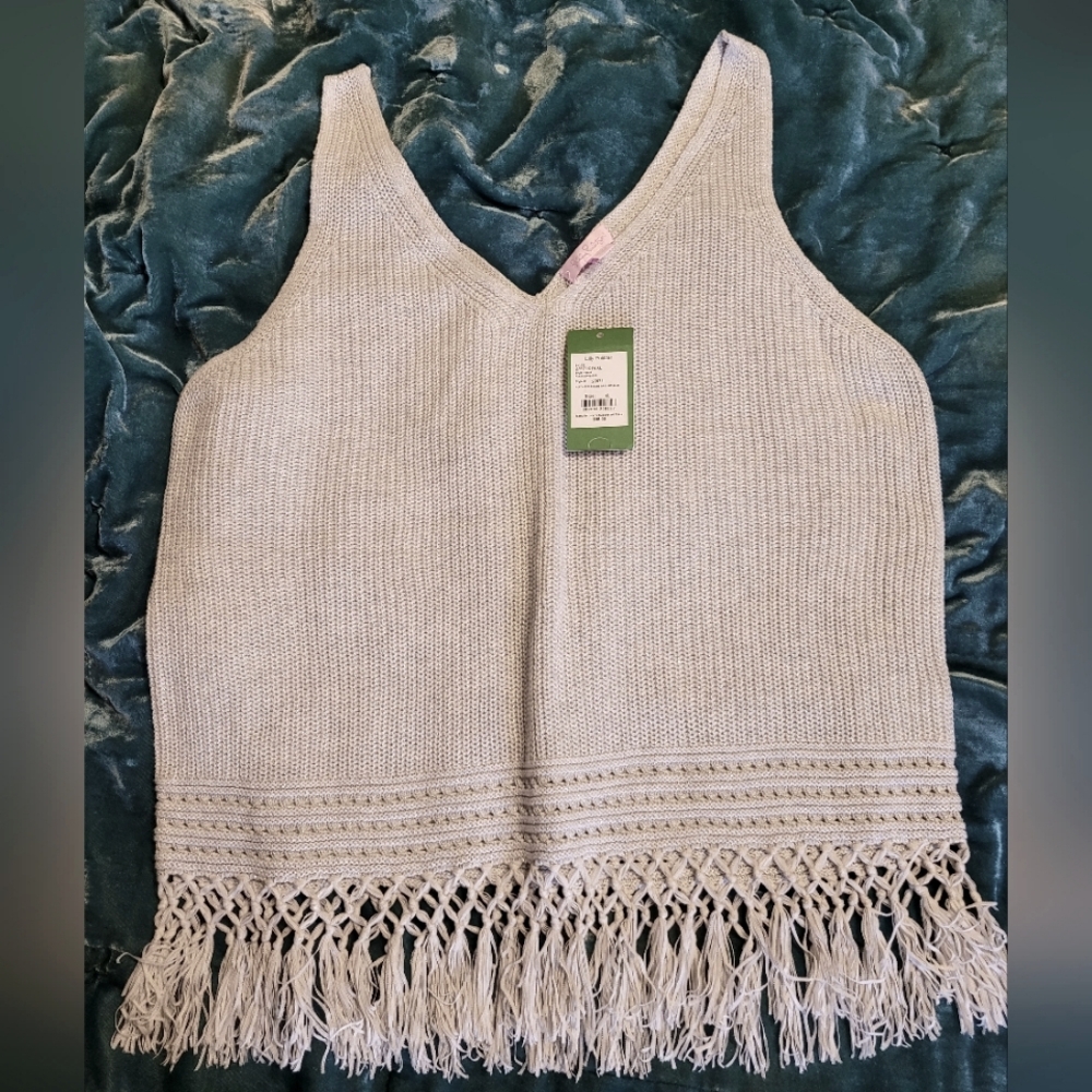 NWT Lilly Pulitzer Dulce Sweater Tank